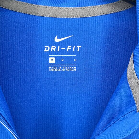 Nike U.S. Paralympic TeamTailgate Element 1/2 Zip Shirt Womens Sz M Blue - Picture 7 of 9